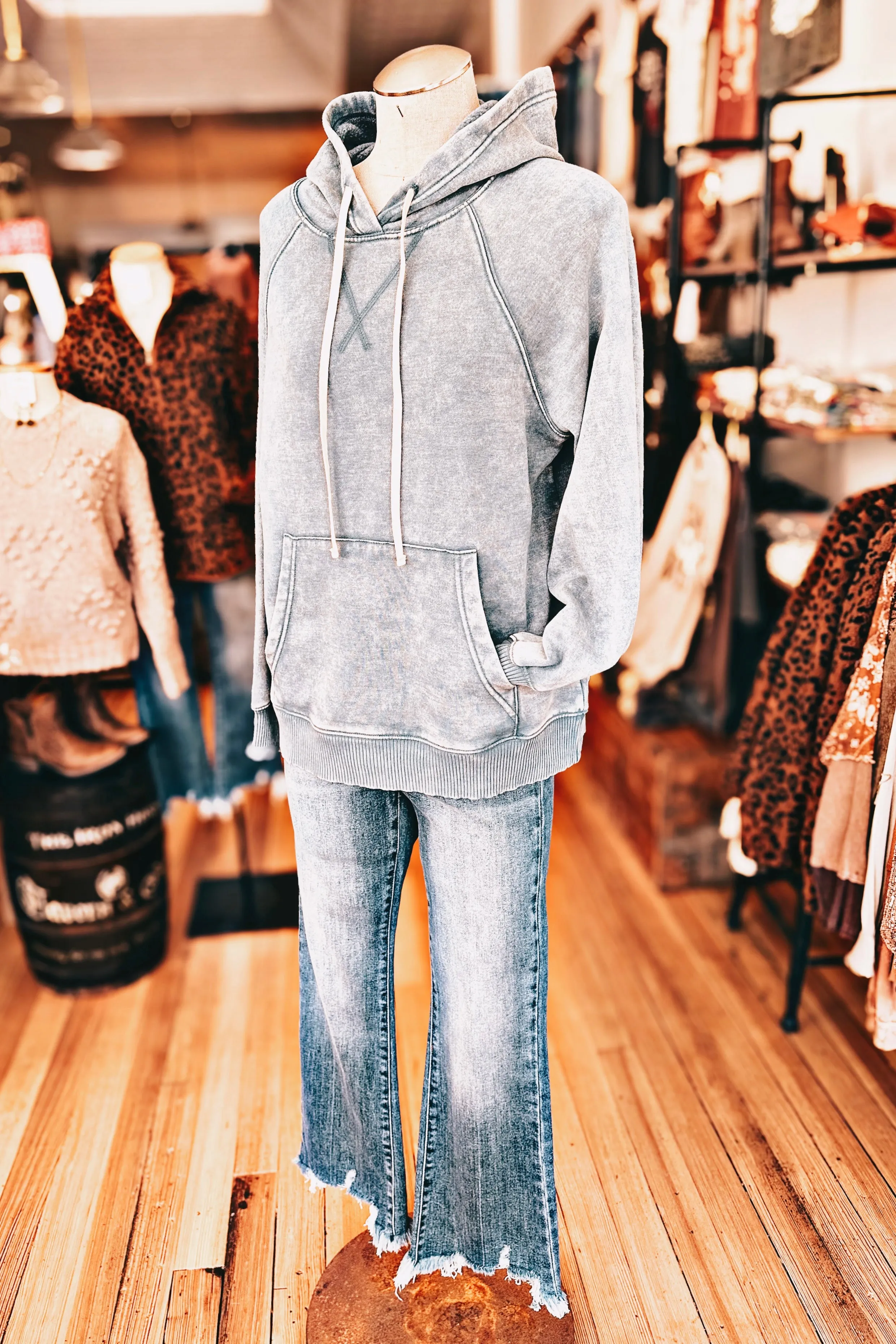 Acid Wash Hoodie