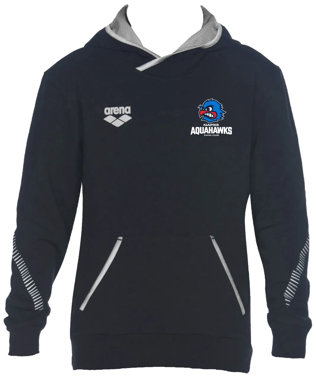 Aquahawks Jr Hooded Panel Sweatshirt - Navy