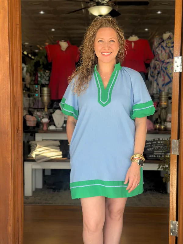 Blue   Kelly Classic Dress