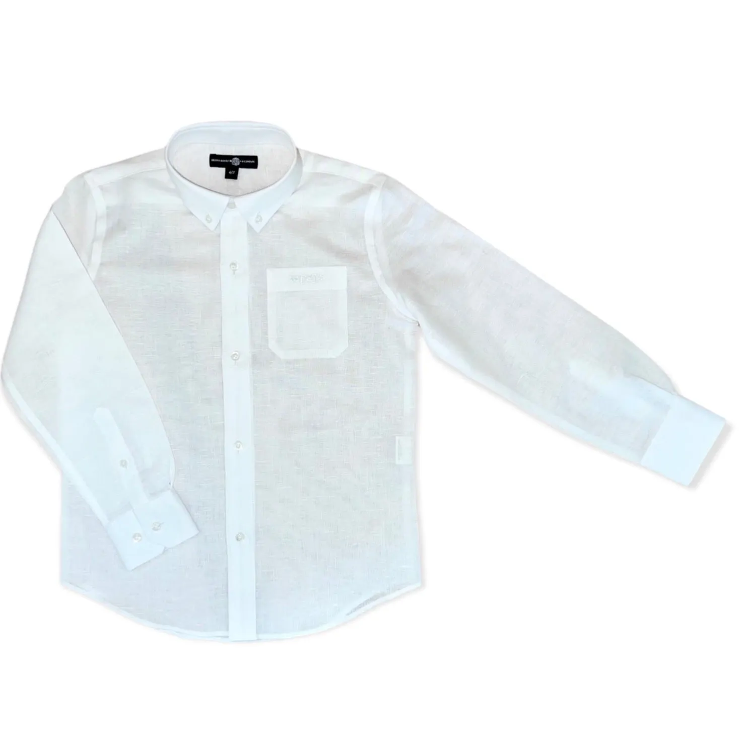 Bowen Arrow Button Down - Linen