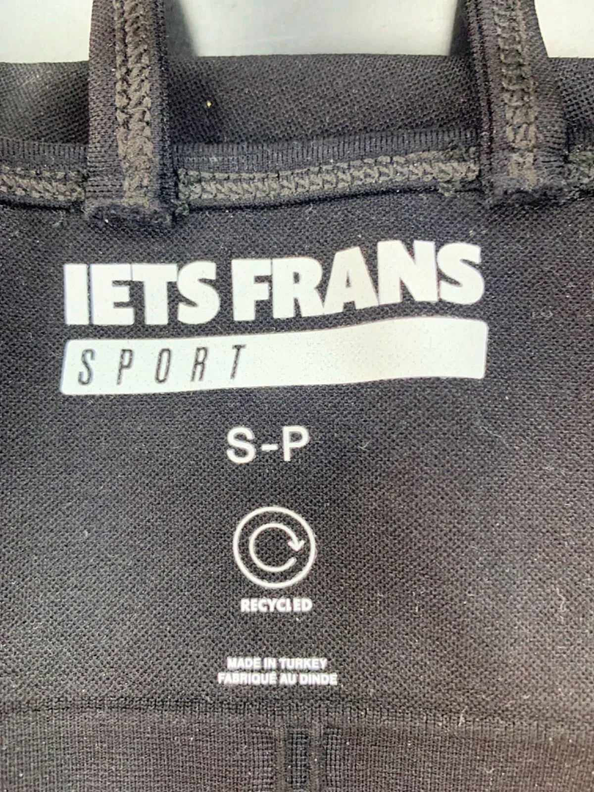 Iets Frans Black Sports Bra S