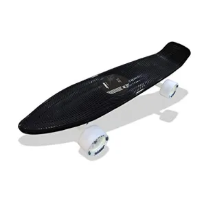 Jaspo Ride On Penny Polypropylene Skateboard (22.5" x 5.5")Uk, 1 Piece (Black)