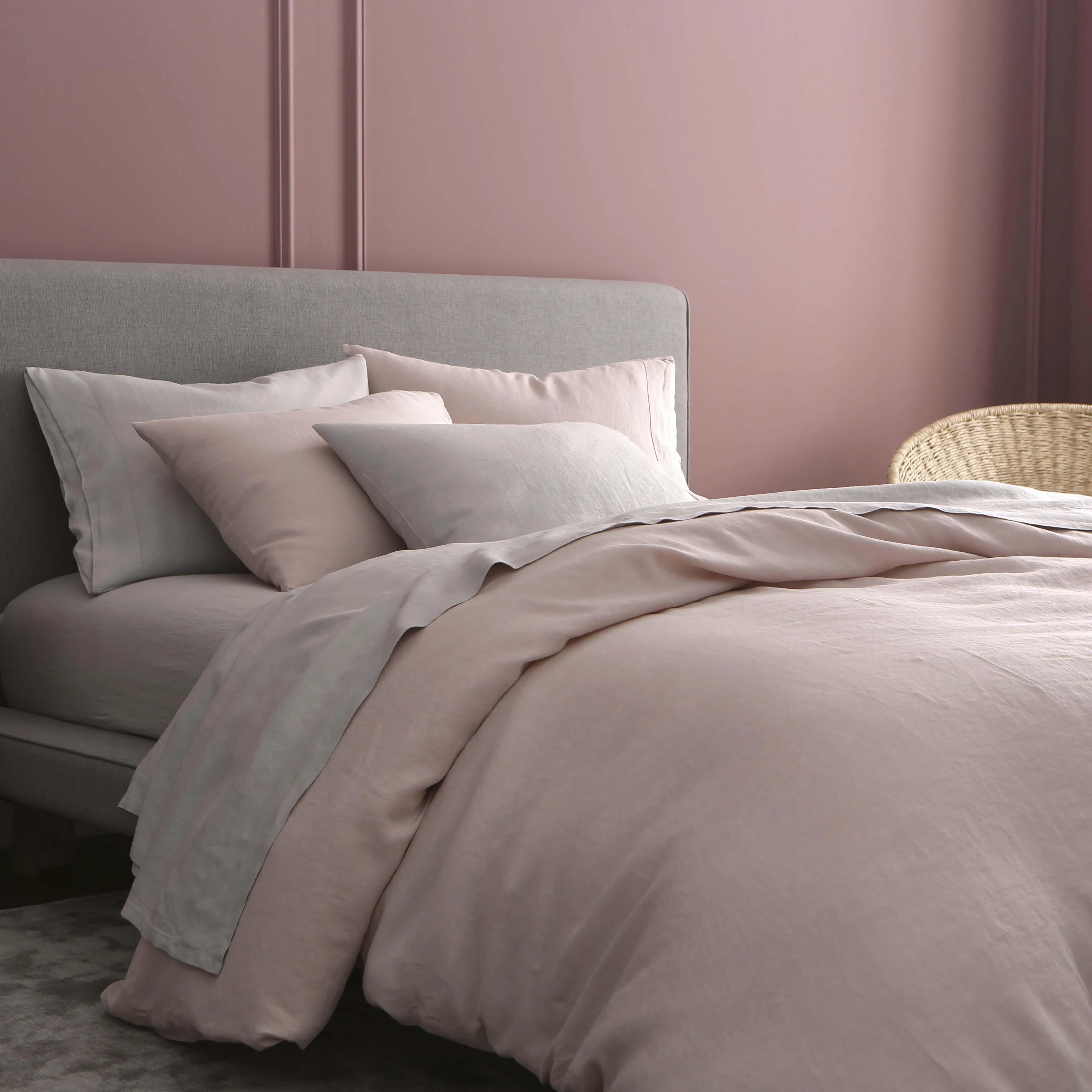 LuxeWeave Linen Sheet Set