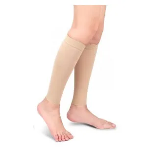 Medical Compression Calf Sleeves - CCL 2 - 23 - 32 mmHG - Black or Beige