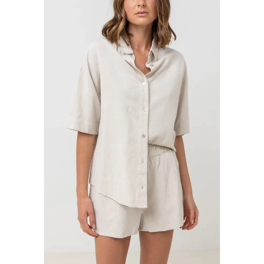 RHYTHM CLASSIC LOUNGE SHIRT OAT