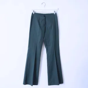 Sage Green Wide Legs Pants | ALPHONSINA