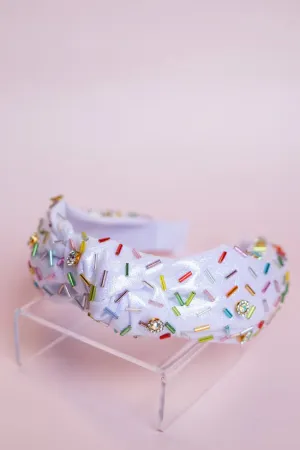 Shimmer Jewel Sprinkle Knot Headband