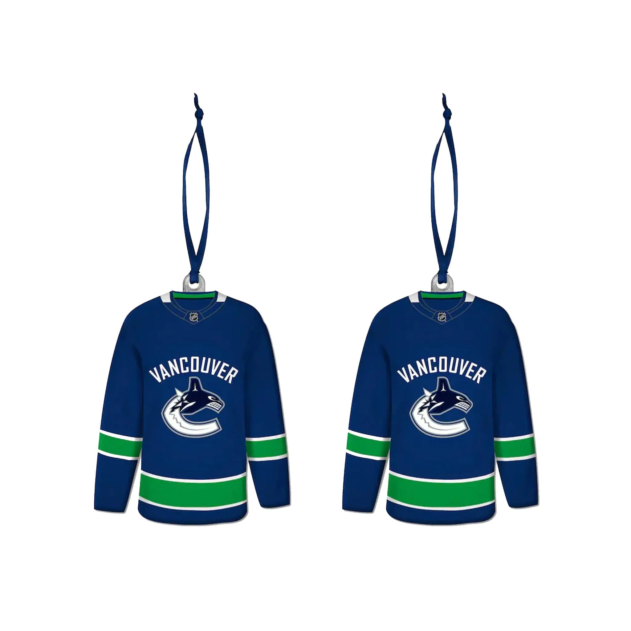 Vancouver Canucks Sports Vault NHL Jersey Ornament